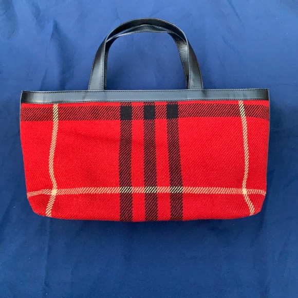 Vintage Burberry London tote bag medium size. - Picture 2 of 16